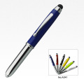 Novo produto Multi Funcional Metal Pen LED Metal Pen com logotipo personalizado